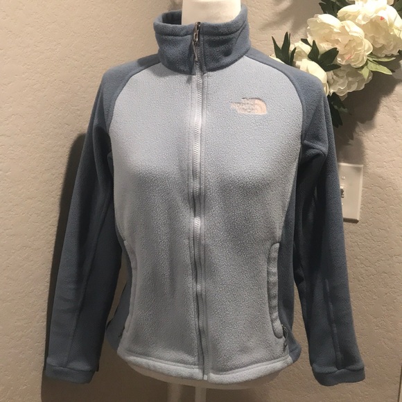The North Face blue fleece jacket - Picture 2 of 6